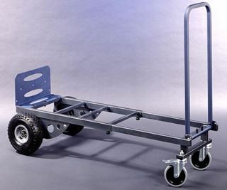 Immagine di CARRELLO A 4 RUOTE ESTENSIBILE CON RUOTE