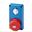 Immagine di CASSETTA  CEE 3 - 63A M- 1 SPINA 63A T