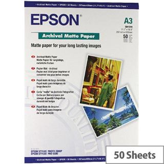 Immagine di EPSON ARCHIVIAL MATTE A3  50 FG.