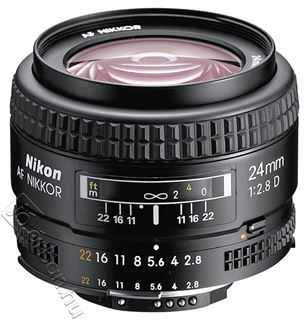 Immagine di NIKON 24MM F2,8 AF  INCL. PARALUCE