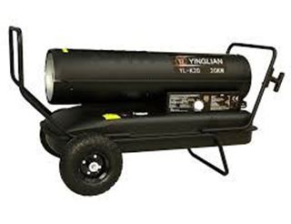 Immagine di RISCALDATORE A.C. BULLMACH EC 60Kc A GASOLIO CARRELLATO